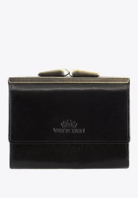 Damski portfel ze skóry na bigiel mały Wittchen