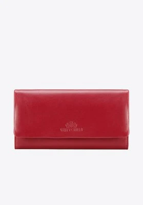 Damski portfel ze skóry podłużny z tłoczonym logo Wittchen