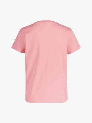 Damski różowy bawełniany t-shirt regular fit GANT