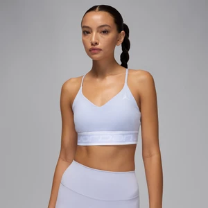 Damski stanik sportowy zapewniający lekkie wsparcie Jordan Sport Indy - Szary