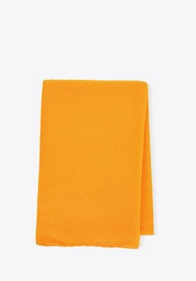 Damski szal plisowany pomarańczowy Wittchen