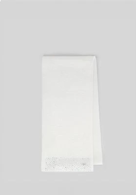 Damski szalik z cyrkoniami ecru Wittchen