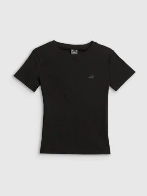 Zdjęcie produktu Damski t-shirt basic 4F 4FRSS26TTSHF3629 - czarny
