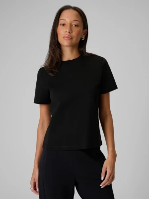 Damski t-shirt bez nadruku 4F 4FRSS26TTSHF3985 - czarny