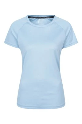 Damski T-shirt Endurance - Light Blue Mountain Warehouse