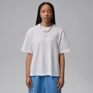 Damski T-shirt o fasonie typu girlfriend Jordan Essentials - Biel