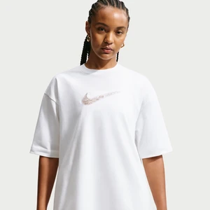 Damski T-shirt o kroju oversize Naomi Osaka - Biel Nike