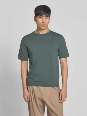 damski t-shirt o kroju regular fit z czystej bawełny ekologicznej model 'TORINO' Selected Homme