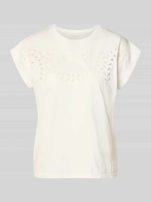 damski t-shirt o kroju regular fit z czystej bawełny model 'MINA' Pepe Jeans