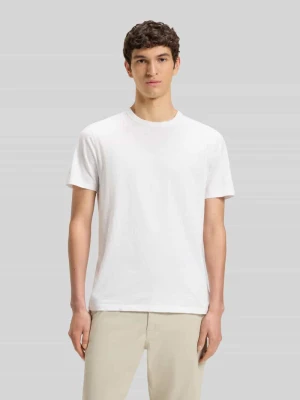 damski t-shirt o kroju regular fit z czystej bawełny model 'TEGOOD' Boss Biały