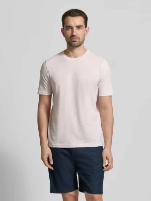 damski t-shirt o kroju regular fit z okrągłym dekoltem MCNEAL