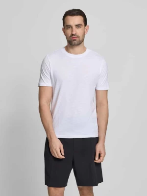 damski t-shirt o kroju regular fit z okrągłym dekoltem MCNEAL