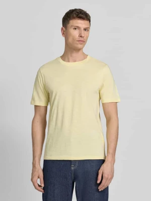 damski t-shirt o kroju regular fit z okrągłym dekoltem MCNEAL