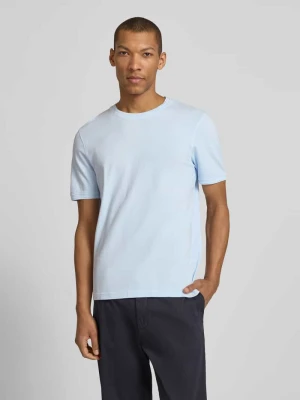 damski t-shirt o kroju regular fit z okrągłym dekoltem model 'Lao' CINQUE