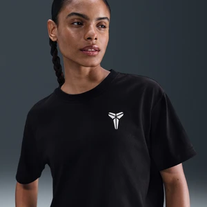 Damski T-shirt o skróconym kroju do koszykówki Dri-FIT Kobe - Czerń Nike