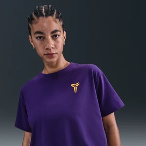 Damski T-shirt o skróconym kroju do koszykówki Dri-FIT Kobe - Fiolet Nike