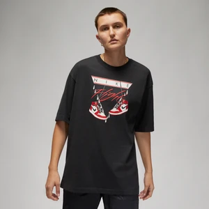 Damski T-shirt oversize Jordan Flight - Czerń