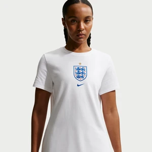 Zdjęcie produktu Damski T-shirt piłkarski Nike Anglia - Biel