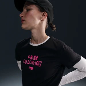 Damski T-shirt piłkarski Nike Chelsea F.C. Supporter - Czerń