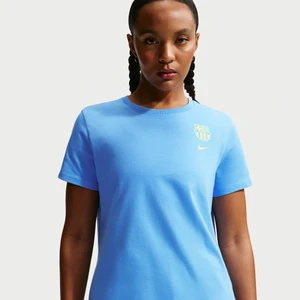 Zdjęcie produktu Damski T-shirt piłkarski Nike FC Barcelona Supporter - Niebieski