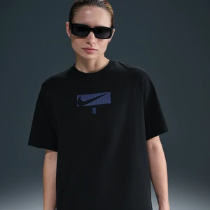 Damski T-shirt piłkarski Nike Inter Mediolan Supporter - Czerń