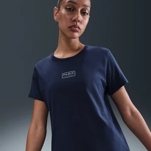 Damski T-shirt piłkarski Nike Paris Saint-Germain - Niebieski