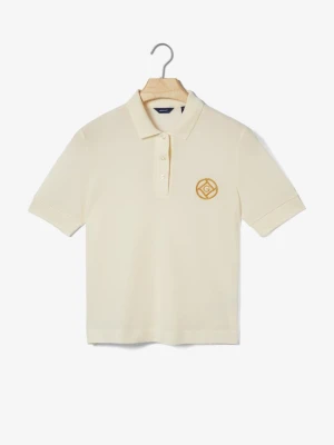 Damski T-Shirt Polo Relaxed Fit GANT