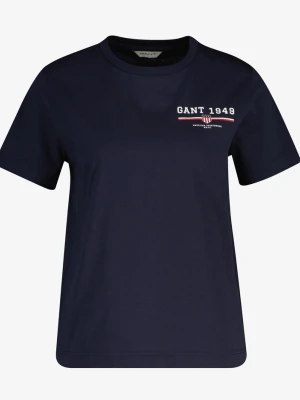Damski T-shirt regular fit GANT