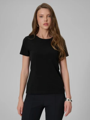 Zdjęcie produktu Damski t-shirt slim 4F 4FRSS26TTSHF3628 - czarny
