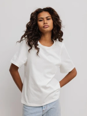 Damski T-Shirt w kolorze ECRU - CAMAS Marsala