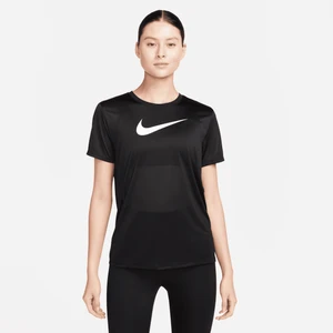 Damski T-shirt z grafiką Dri-FIT Nike - Czerń