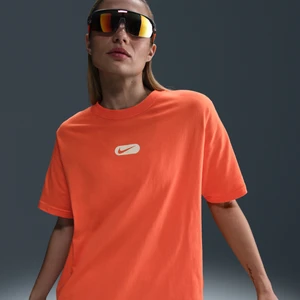 Damski T-shirt z krótkim rękawem Nike Sportswear Club - Pomarańczowy