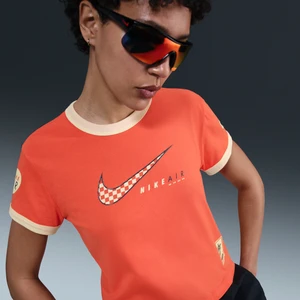 Damski T-shirt z krótkim rękawem Nike Sportswear Club - Pomarańczowy