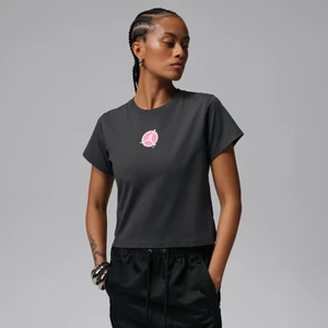 Damski T-shirt z nadrukiem Jordan Brooklyn - Szary