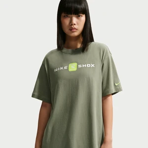 Damski T-shirt z nadrukiem Nike - Szary