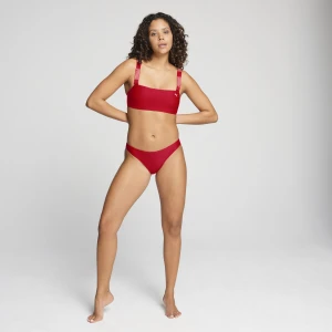 Damski top bandeau PUMA, Odzież, Czerwony,