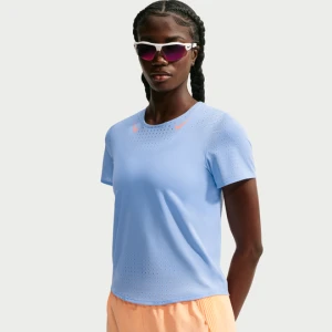 Damski top do biegania Dri-FIT ADV Nike AeroSwift - Niebieski