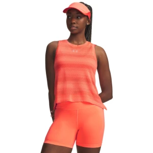 Damski top do biegania Under Armour UA Velociti Singlet - pomarańczowy