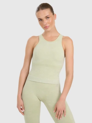 Damski top do jogi i pilatesu 4f 4FWAW25TFSLF578 - zielony