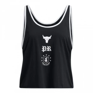 Damski top treningowy Under Armour Project Rock W Tank Boh - czarny