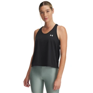 Damski top treningowy Under Armour Tech Swing Tank - czarny