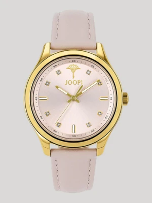 Damski zegarek w kolorze złoto-różowym Joop