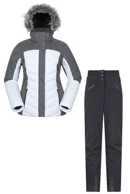 Damski zestaw narciarski ocieplana kurtka narciarska i spodnie narciarskie - White Mountain Warehouse