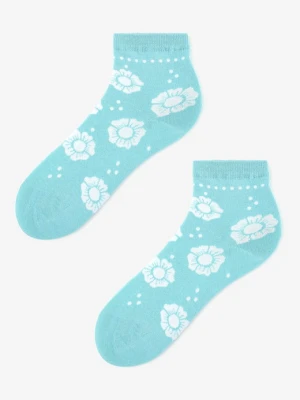 Damskie bawełniane skarpetki w kwiaty SC Flora 2 Marilyn