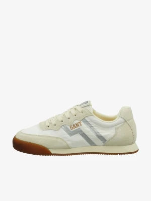 Damskie białe zamszowe sneakersy Beylana GANT