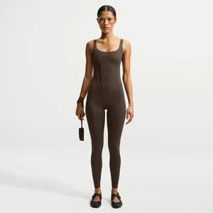 Damskie body w stylu gorsetu 74 cm NikeSKIMS Matte - Brązowy
