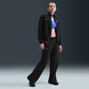 Damskie bojówki piłkarskie z tkaniny Anglia Nike - Czerń