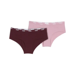 Damskie bokserki PUMA — dwupak, Odzież, Czerwony,