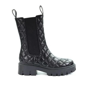 Damskie botki czarne GUESS FL7SRL LEA10