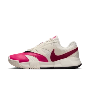 Damskie buty do tenisa na korty ziemne NikeCourt Lite 4 - Brązowy